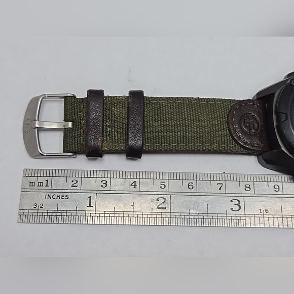 Mens Timex Expedition Indiglo T49947 Digital Watch Nylon Band Y9 New Battery - Picture 8 of 13